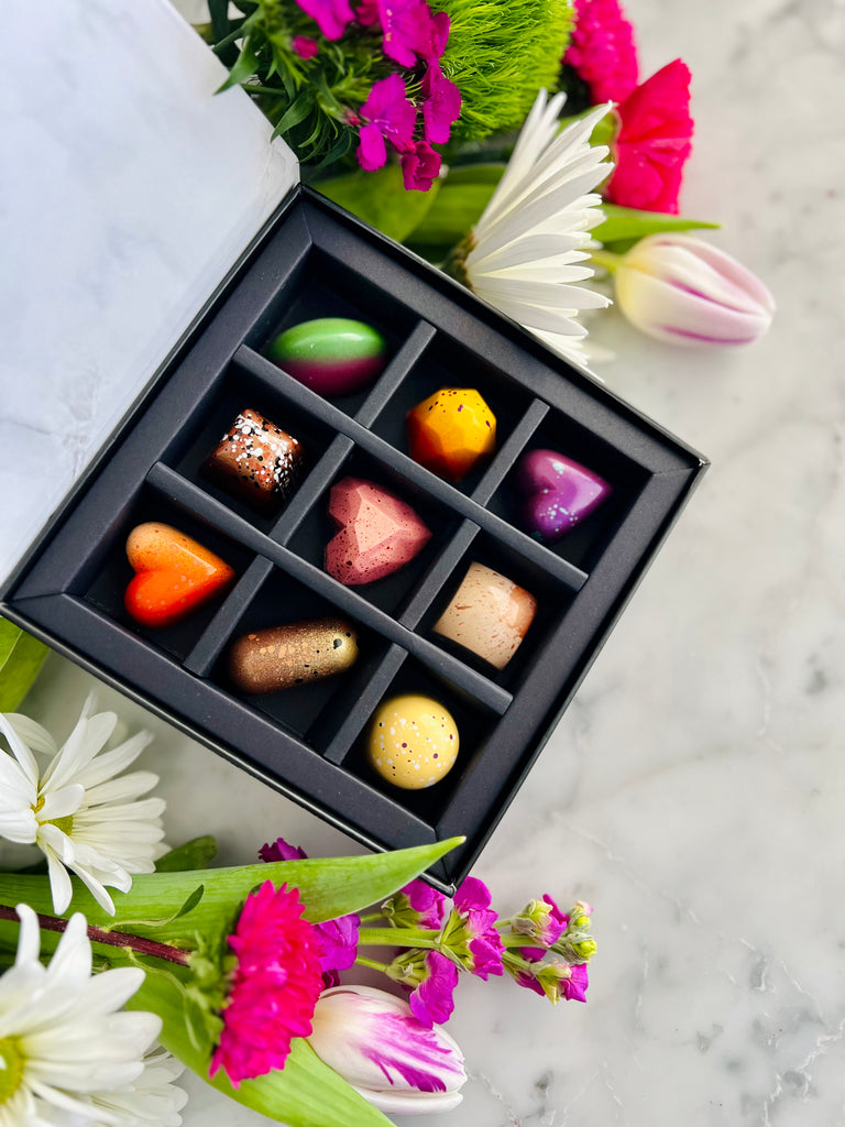 9 Piece Mother's Day collection - Marble & Steel Craft Chocolates