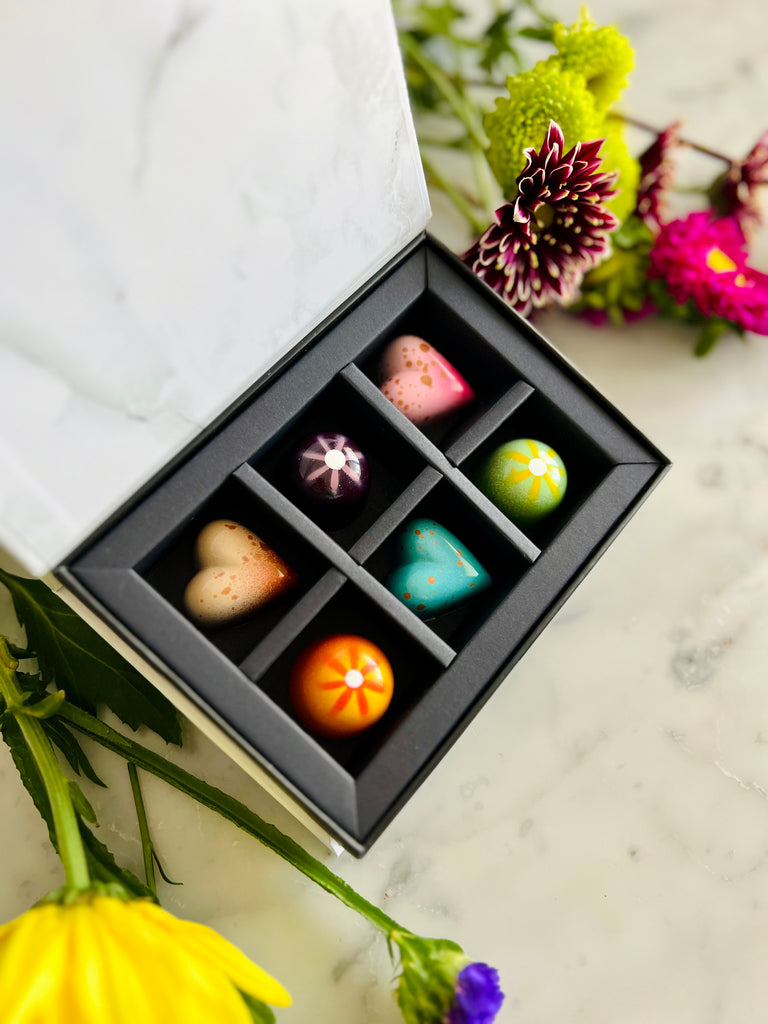 6 Piece Mother's Day Collection - Marble & Steel Craft Chocolates