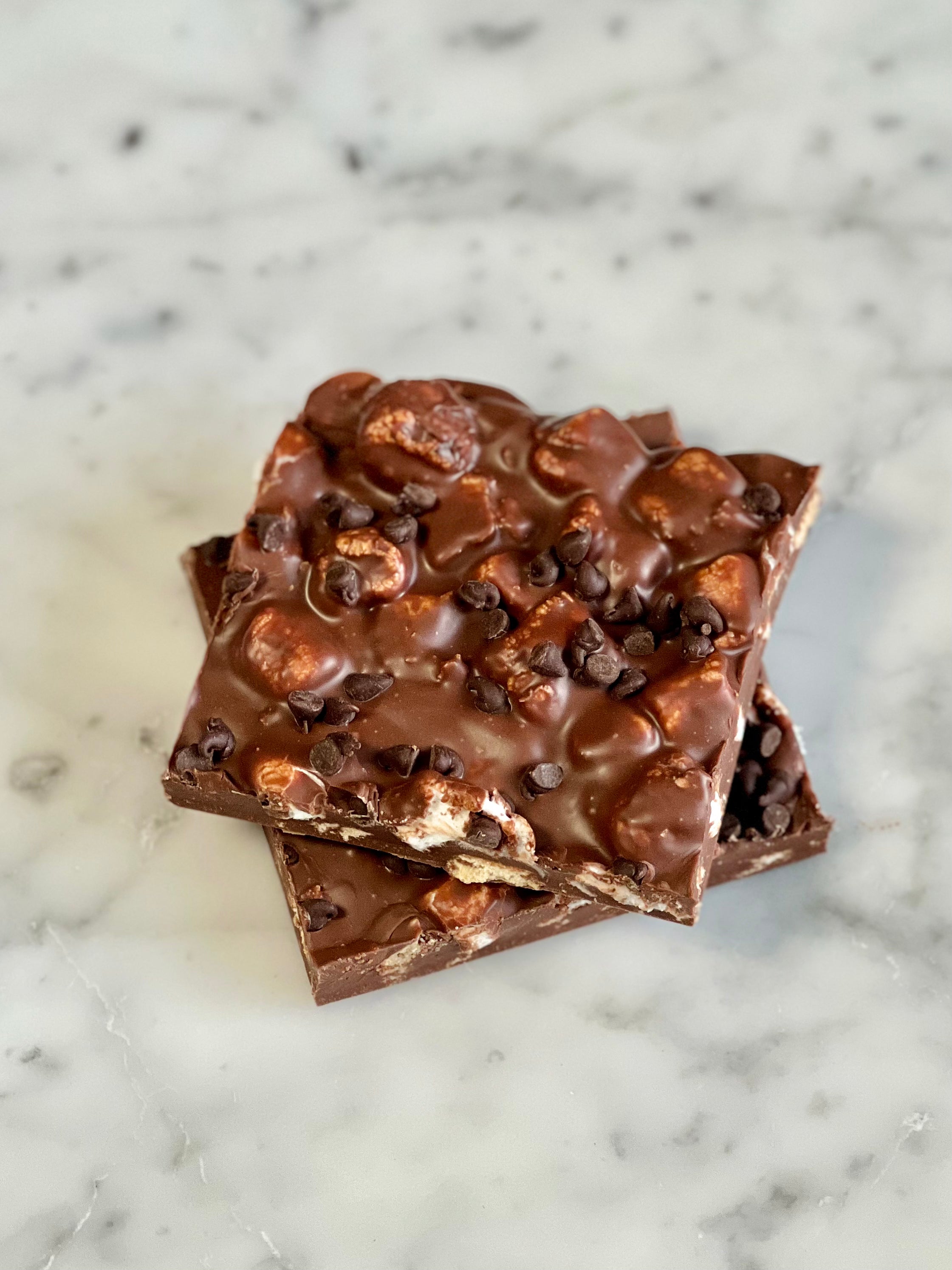 S’mores Bark - Marble & Steel Craft Chocolates